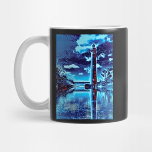 "Moonlit Watchtower" Mug